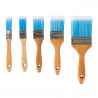 LOT DE 5 PINCEAUX EN SOIES SYNTHETHIQUES - SARLAT OUTILLAGE