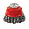 BROSSE  A METAL DE 75 mm TORSADEE - SARLAT OUTILLAGE