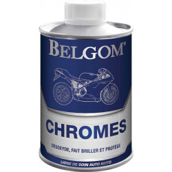 BELGOM CHROME 250 ML - CREME POLISH AUTO MOTO - SARLAT OUTILLAGE