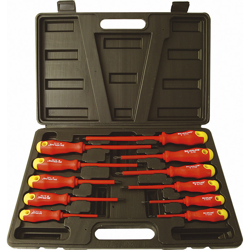 COFFRET DE 11 TOURNEVIS D'ELECTRICIEN ISOLES - SARLAT OUTILLAGE