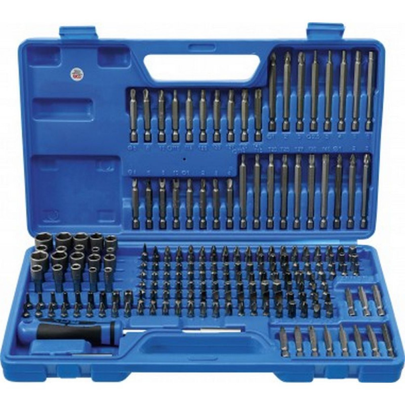 Coffret clé à cliquet carré 1/4'' + douilles 6 pans 5-32 mm et