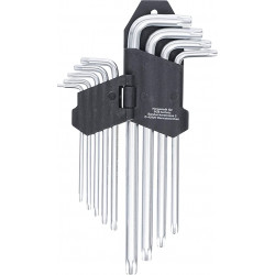 Lot de 9 clés torx 10-50