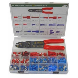 COFFRET DE COSSES ELECTRIQUES ASSORTIES 260 PIECES