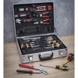 CAISSE A OUTILS COMPLETE EN VALISE ALUMINIUM - SARLAT OUTILLAGE