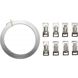 ASSORTIMENT COLLIER DE DURITE SERRAGE SANS FIN BANDE DE 3 m