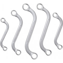 JEU DE 5 CLES POLYGONALES FORME S DE 10 à 19 mm - SARLAT OUTILLAGE