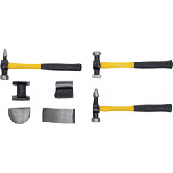 Kit d'outils de débosselage pour carrosserie de voiture, marteau