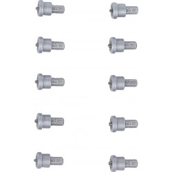 10 EMBOUTS BUTEE DE PROFONDEUR VIS PH2 POUR PLACO PLATRE CLOISONS SECHES