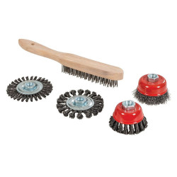 LOT DE BROSSES METALLIQUES,...