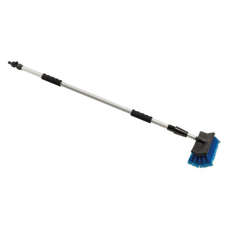 Brosse De Lavage De Voiture De 160 Cm Avec Long Manche Télescopique 2 En 1 En Microfibre 2 En 1