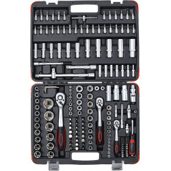 Coffret métal douilles et embouts 1/2'' 24 pièces Tolsen - Douille - Outils