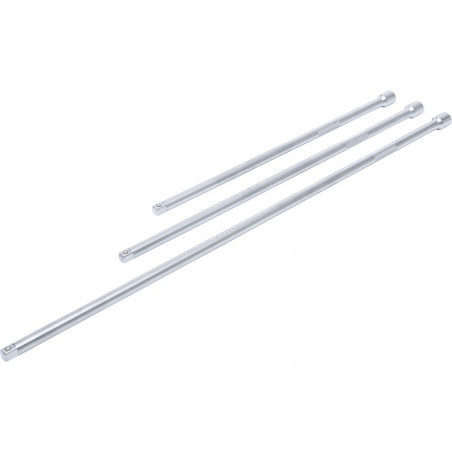 Jeu De 3 Rallonges Oscillantes Pour Cliquet CV, Marque BGS Technic, 3/8 75-150-250 Mm