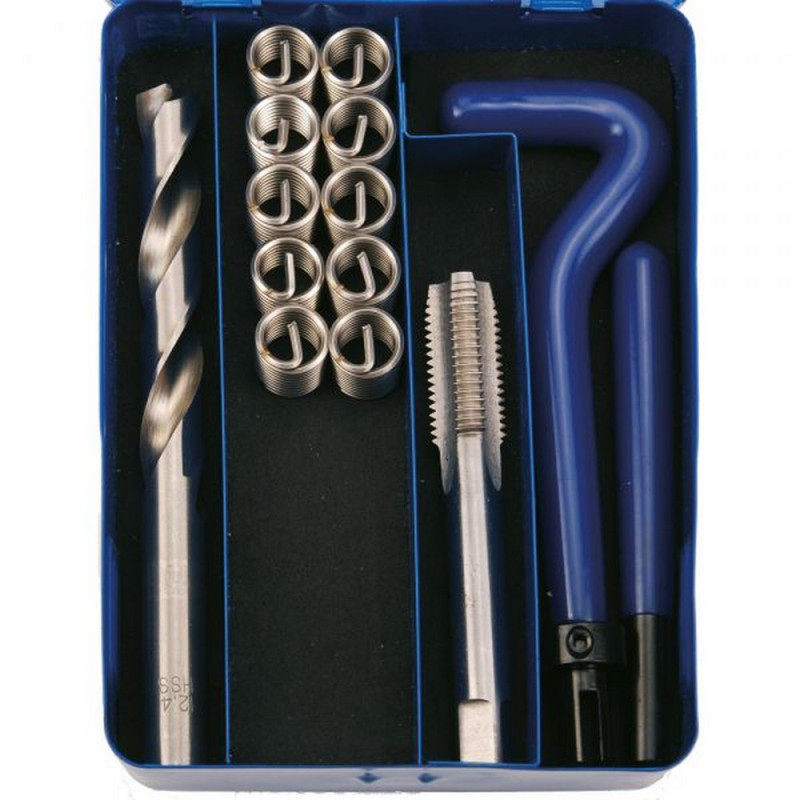 Kit de réparation pour filet de bougie - M14 x 1,25 mm - 16 pièces, Prix  discount