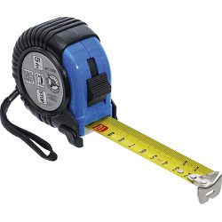 ruban à mesurer néo 5 mtr, magnétique, clip ceinture enduit nylon