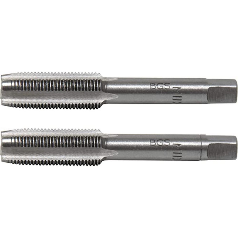Tarauds pour filetage M12 / ISO2/6H / Norme usine / HSS-E / poli