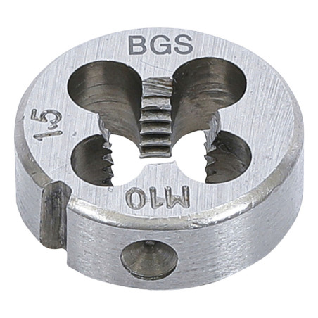 Filière - BGS TECHNIC - M8 x 1.00 x 25 - Acier GCr15 - Pas de
