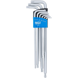 Lot de 9 clés torx 10-50