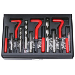 KIT DE REPARATION DES FILETAGES TYPE HELICOIL 87 PCS - SARLAT OUTILLAGE