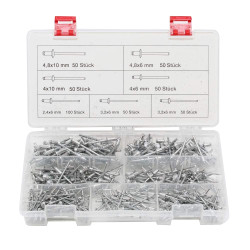 LOT PINCE A RIVETER ET COFFRET DE 400 RIVETS - SARLAT OUTILLAGE