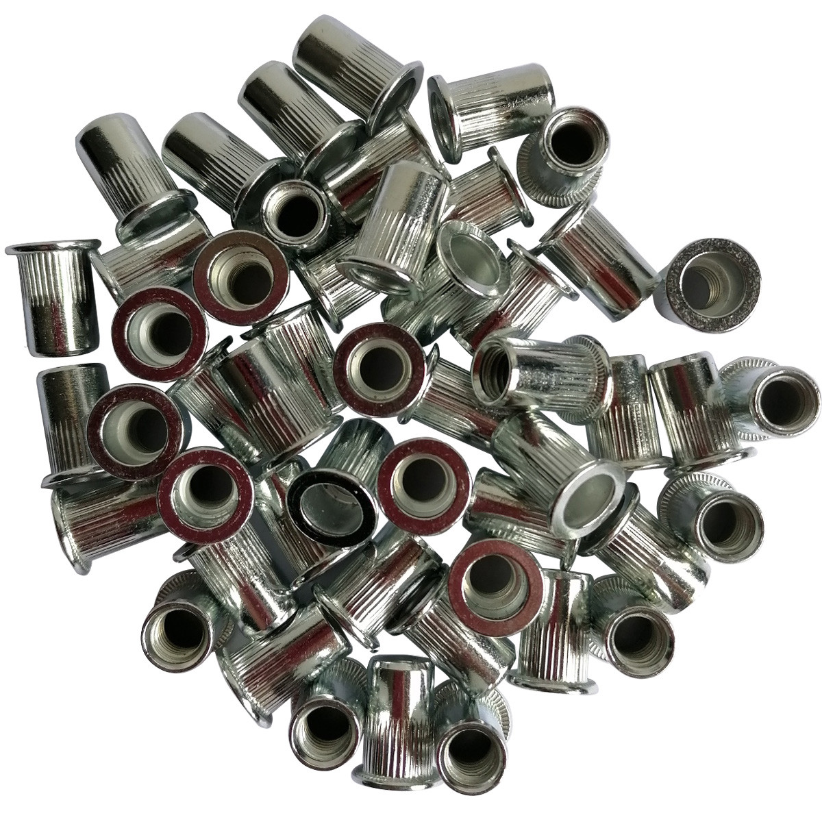 ASSORTIMENT DE 235 INSERTS FILETES ECROUS RIVETS ACIER DE 3 à 12