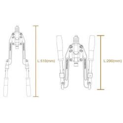 COFFRET ASSORTIMENT DE 150 INSERTS FILETES DE 3 à 10 mm - SARLAT OUTILLAGE