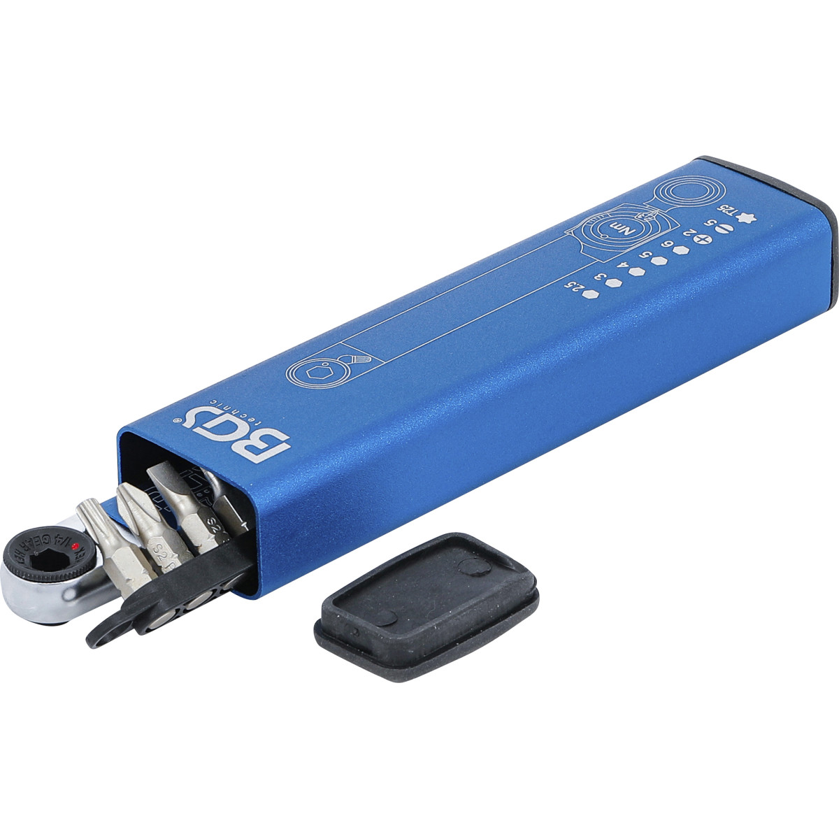 cle dynamometrique 1/4 bgs serrage 5 a 25 nm longueur 320 mm - Bgs Technic - Clés et douilles - Achat & prix