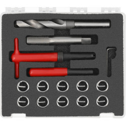 KIT DE REPARATION DES FILETAGES M16 x 200 de TYPE HELICOIL 15 PIECES