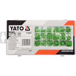COFFRET 270 JOINTS TORIQUES HNBR POUR AIR CONDITIONNE CLIMATISATION