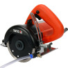 SCIE CIRCULAIRE A EAU ET SEC 125 mm COUPE CARRELAGE CERAMIQUE 1400 W