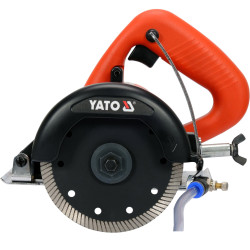 SCIE CIRCULAIRE A EAU ET SEC 125 mm COUPE CARRELAGE CERAMIQUE 1400 W