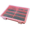 COFFRET DE 420 VIS A TOLE NOIRES - 6 DIMENSIONS - SARLAT OUTILLAGE
