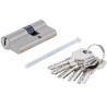 BARILLET 60MM CYLINDRE DE SERRURE DE SECURITE 25/35MM 5 CLES