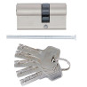 BARILLET 60MM CYLINDRE DE SERRURE DE SECURITE 25/35MM 5 CLES
