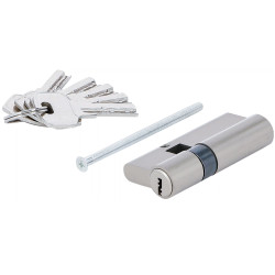 BARILLET 70MM CYLINDRE DE SERRURE DE SECURITE 25/45MM 5 CLES
