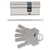 BARILLET 70MM CYLINDRE DE SERRURE DE SECURITE 25/45MM 5 CLES