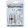 BARILLET 50MM CYLINDRE DE SERRURE DE SECURITE 25/25MM 5 CLES