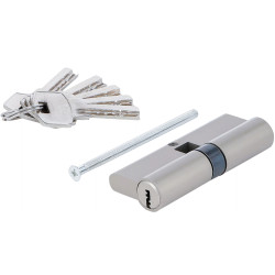 BARILLET 80MM CYLINDRE DE SERRURE DE SECURITE 40/40MM 5 CLES