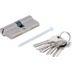 BARILLET 70MM CYLINDRE DE SERRURE DE SECURITE 35/35MM 5 CLES