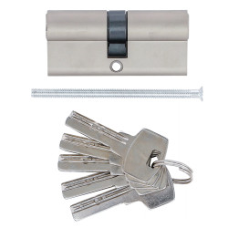 BARILLET 70MM CYLINDRE DE SERRURE DE SECURITE 35/35MM 5 CLES