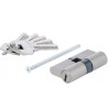 BARILLET 60MM CYLINDRE DE SERRURE DE SECURITE 30/30MM 5 CLES
