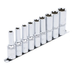 Douilles TORX femelles extra longues BGS E10 à E24 - SARLAT OUTILLAGE