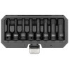 COFFRET DOUILLES A CHOC MALES 6 PANS DE 6 à 19 mm - SARLAT OUTILLAGE