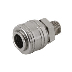 RACCORD AUTOMATIQUE AIR COMPRIME EURO FILETAGE MALE 1/4 BSP - SARLAT OUTILLAGE