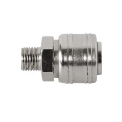 RACCORD AUTOMATIQUE AIR COMPRIME EURO FILETAGE MALE 1/4 BSP - SARLAT OUTILLAGE