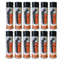 SPRAY LUBRIFIANT HUILE SILICONE 12 AEROSOLS 500 ml - SARLAT OUTILLAGE