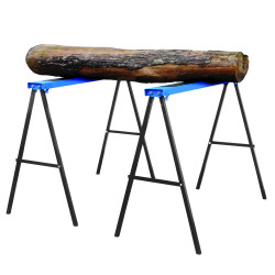 JEU DE 2 TRETEAUX METALLIQUES CHARGE UNITAIRE 125 KG - SARLAT OUTILLAGE