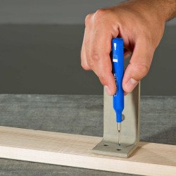 LOT DE 2 MARQUEURS BLEUS A POINTE PROFILEE - SARLAT OUTILLAGE