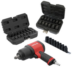 Clé à choc pneumatique puissante 1800Nm + douilles - SARLAT OUTILLAGE