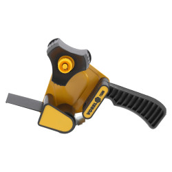 LOT DE 6 ROULEAUX ADHESIF EMBALLAGE MARRON AVEC 1 DEVIDOIR 48 mm X 66 mètres