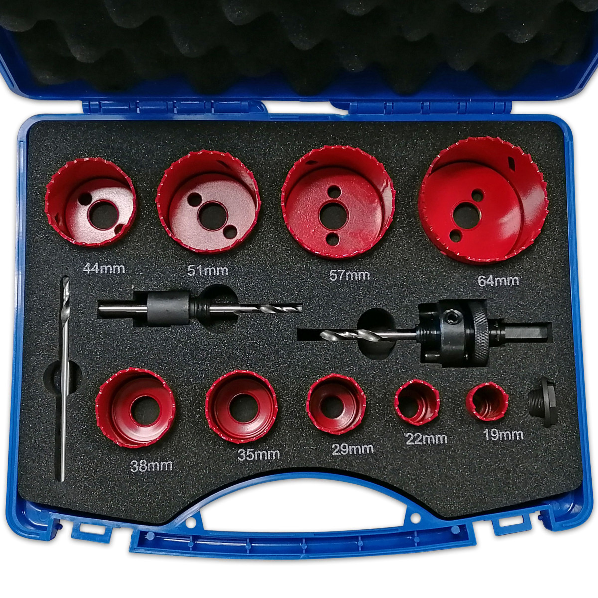 COFFRET DE 9 SCIE-CLOCHES BI-METAL DE 18 à 64 mm - SARLAT OUTILLAGE